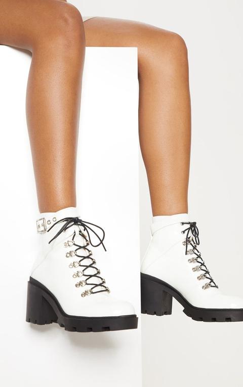 lace up heeled hiker boots