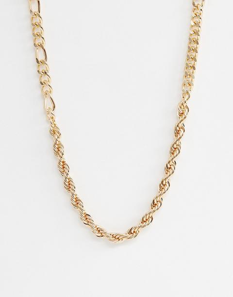 Asos Design - Kette In Gold - Gold