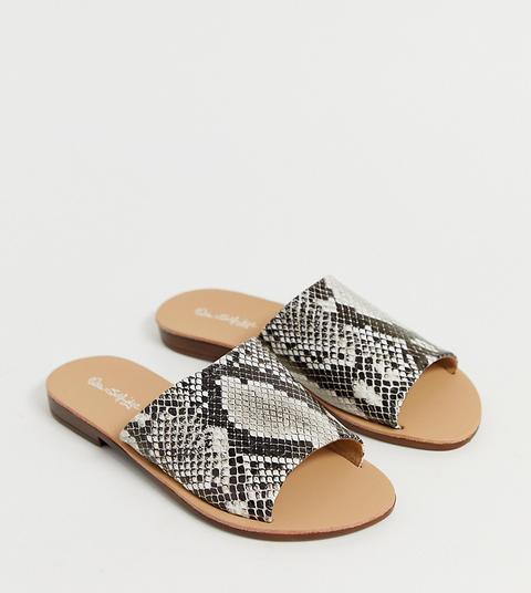 Miss Selfridge Sliders In Snake