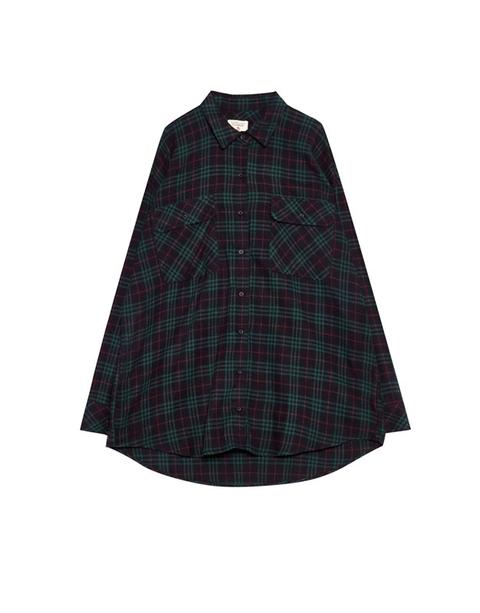 Camicia Oversize A Quadri