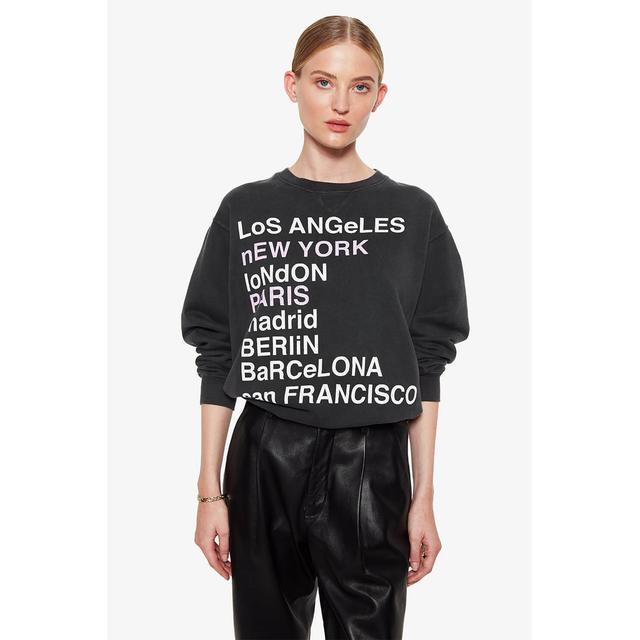 anine bing city love sweatshirt