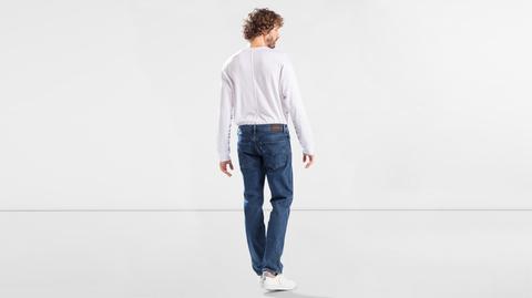 line 8 slim straight jeans