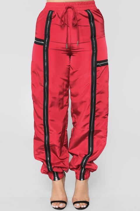 Rich Like Kimye Joggers - Red