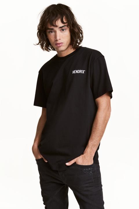 Camiseta Con Motivo Estampado