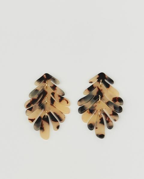 Sfera - Pendientes Hoja Resina