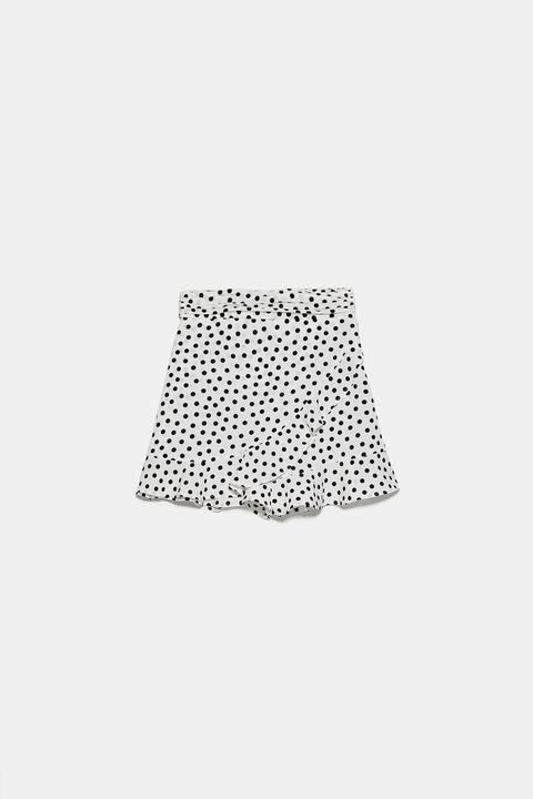 Polka Dot Bermuda Skort