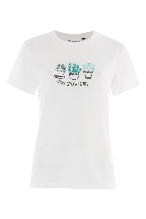 You Grow Girl T-shirt By Tee & Cake