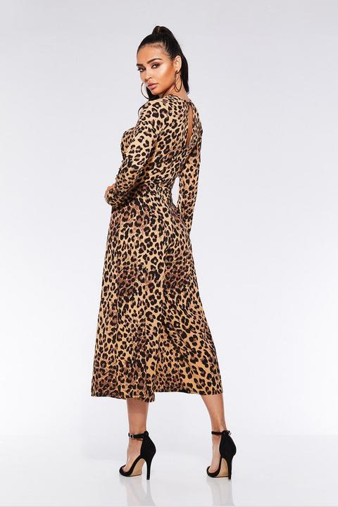 quiz leopard jumpsuit