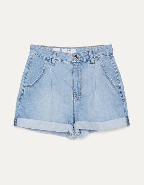 Short Denim Mom Fit