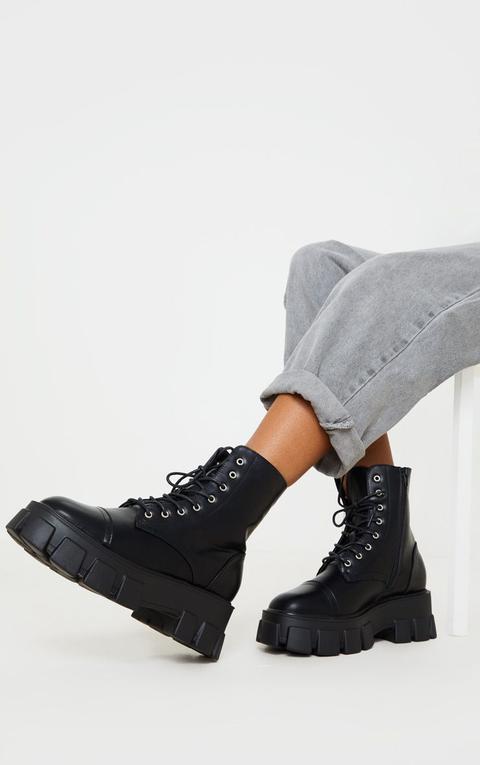 Bottine grosse plateforme Clearance