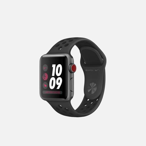 Apple Watch Nike Series 3 (gps + Cellular) Reloj De Running De 38 Mm - Negro