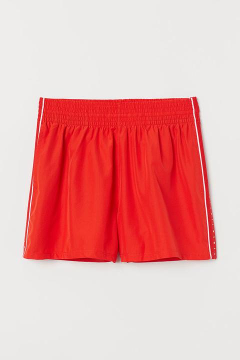 H & M - Shorts Sportivi - Rosso