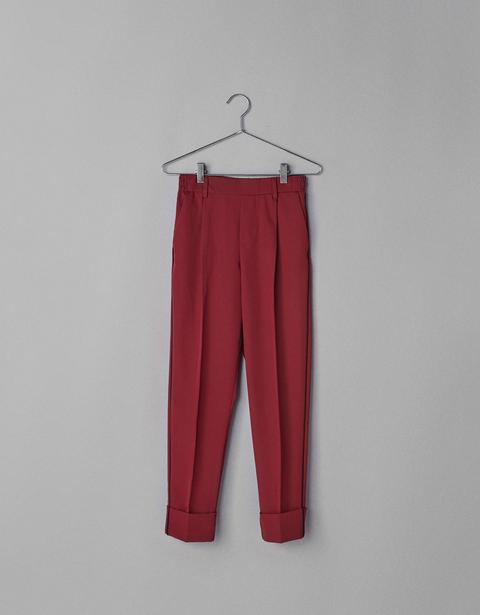 Pantaloni Jogger Con Pinces