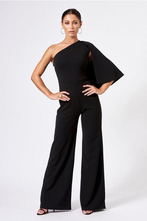 club l one shoulder jumpsuit