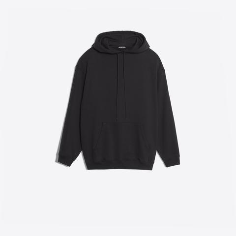 Pullover Mit Kapuze Und Balenciaga Logo-print
