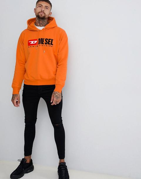 Diesel - S-division Industry - Kapuzenpullover Mit Logo
