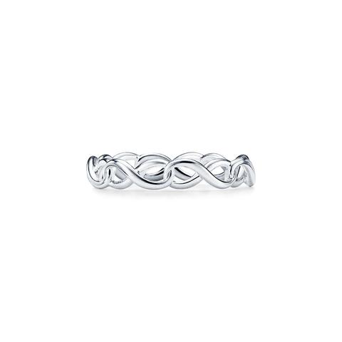 Tiffany infinity sale narrow band ring