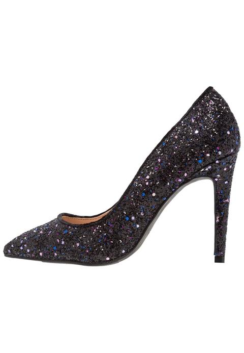 Dorothy Perkins Emily Glitter Zapatos Altos Black Glitter