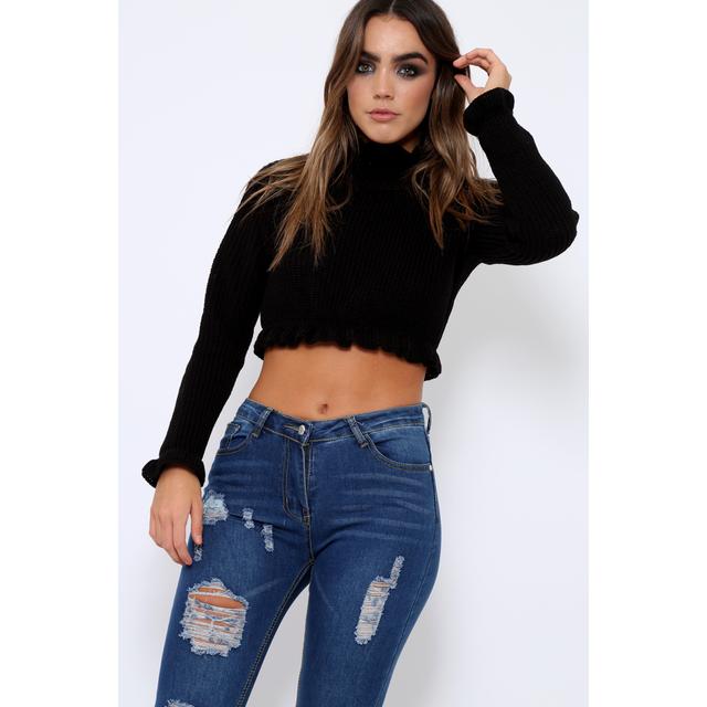crop jumper womens