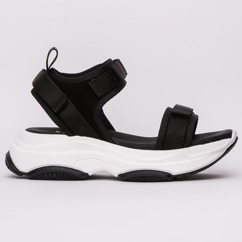 Daddy Sandal Black/white