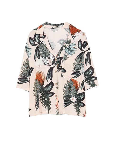 Camisa Estampado Tropical