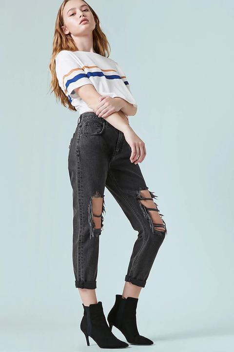 Jeans Boyfriend Stracciato