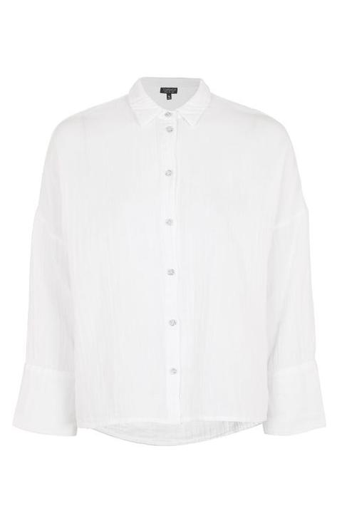 Gauzy Crinkle Shirt