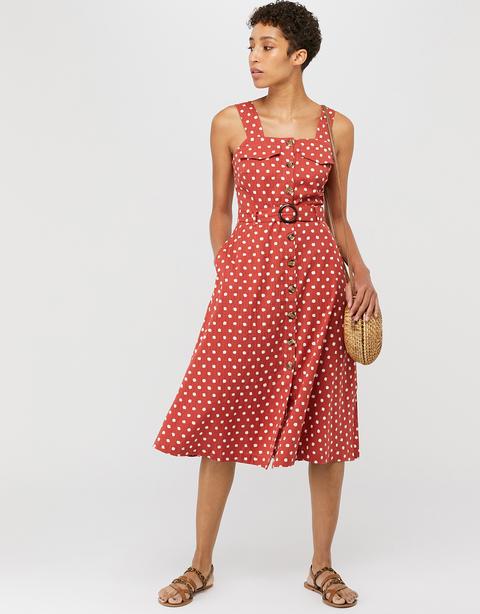 Monsoon liza sale spot dress