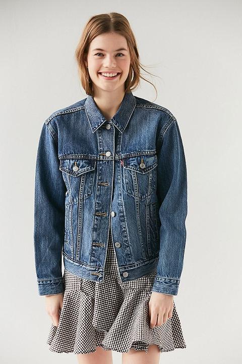 levi's ex boyfriend denim jacket