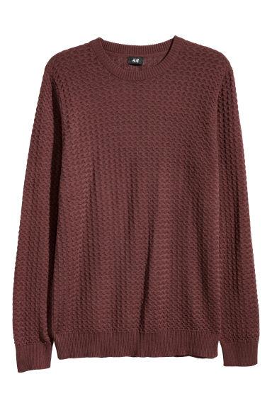 Pullover In Maglia Strutturata