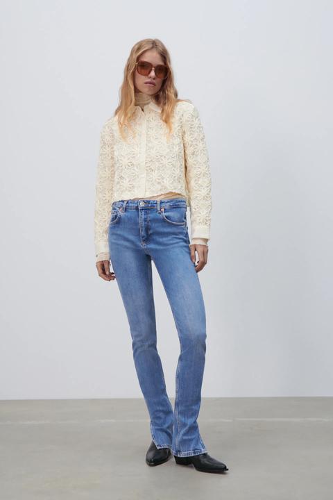 Jeans Zw The Skinny Split Hem