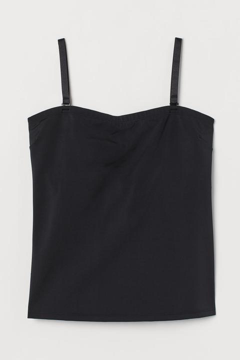 H & M+ Shaping-top Light - Schwarz - Damen