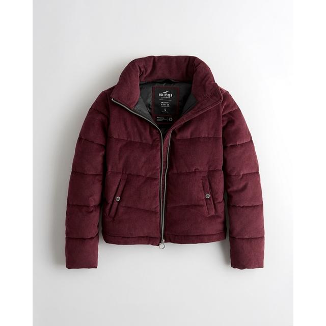 hollister maroon jacket