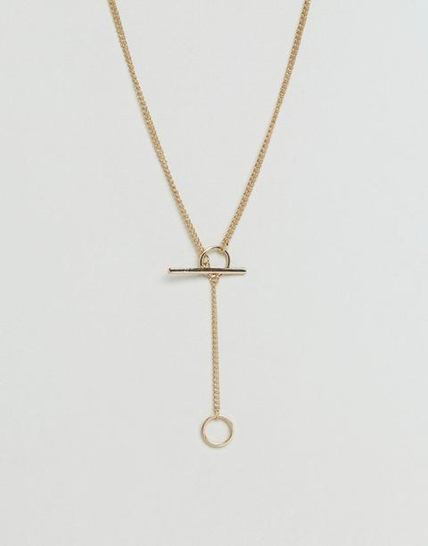 Asos Toggle Chain Necklace