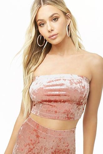 sequin tube top forever 21