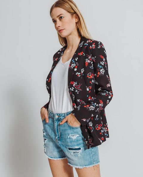 Blazer Stampato A Fiori