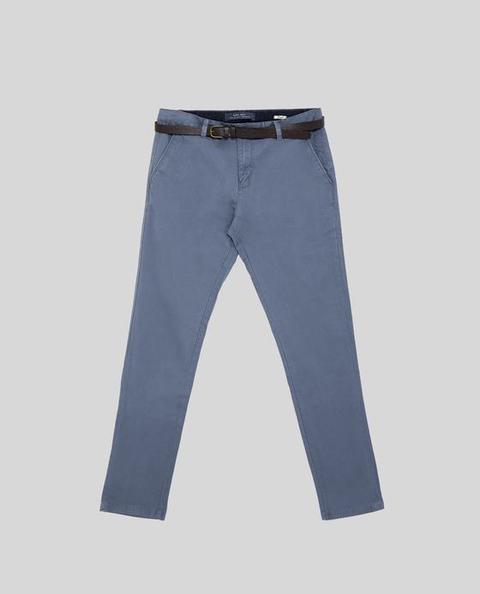 Pantaloni Chino Slim