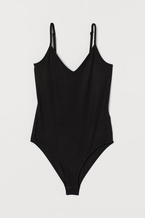 H & M - Body In Jersey - Nero