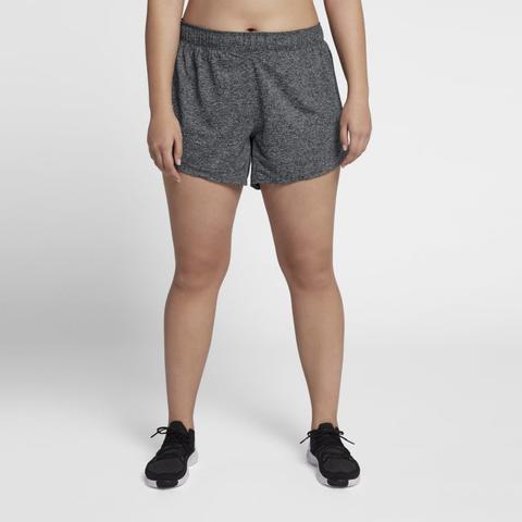 Nike Talla Grande - Dri-fit Pantalón Corto De Entrenamiento - Mujer - Gris