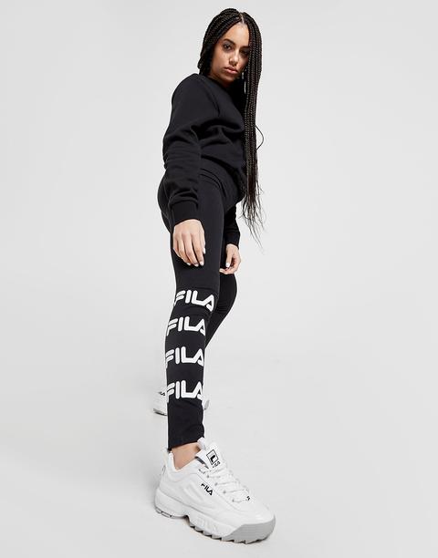 Leggings Repeat Logo, Black