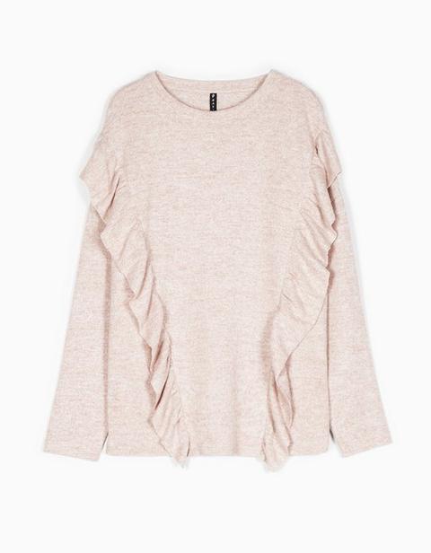 Camiseta Perchada Ruffle