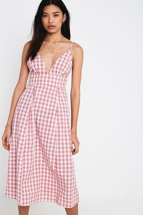 urban outfitters gingham dress