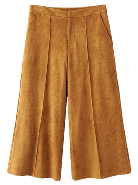 Pantalones Gaucho Ante Del Faux