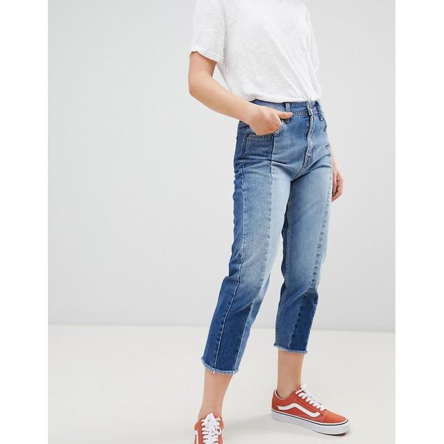 Pepe Jeans Kurz Geschnittene Boyfriend Jeans Mit Flicken Und Bahnendesign From Asos On 21 Buttons