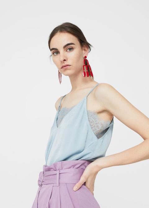 Top Sottoveste Pizzo