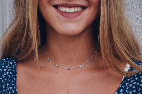 Moon Choker Silver