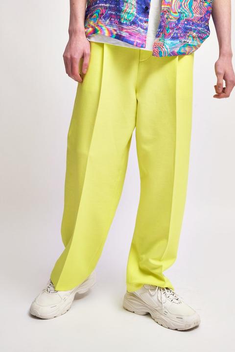 Neon Yellow Trousers