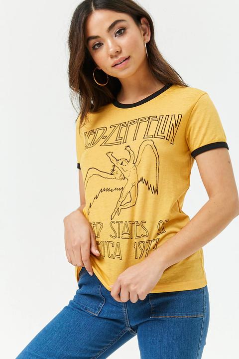 Led Zeppelin Graphic Ringer Tee