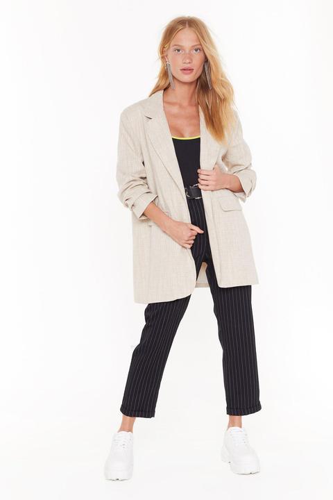 Womens Blaze Of Glory Oversized Blazer