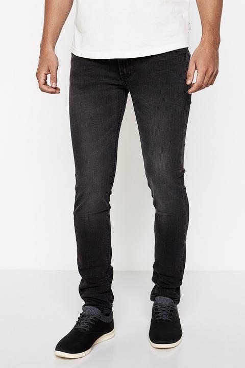 Denim Skinny Negro Lavado